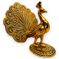 Peacock Dancing Gold Colour