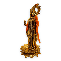 Standing Ram Gold Colour 13 X 32 X 13 cm