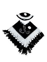 EELIKA Handknitted black and white woolen poncho with cap for kids between 6 months and 1 year || winterwear || beautiful design and excellent finish and amazing crotchet work EELIKA Handknitted black and white woolen poncho with cap for kids between 6 months and 1 year || winterwear || beautiful design and excellent finish and amazing crotchet work