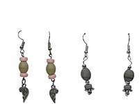 Set of 2 earrings in Set of 2 earrings in