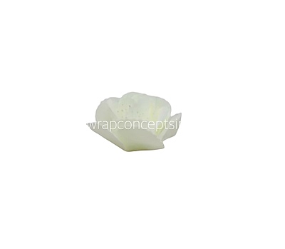 Ivory Medium Foam Rose With Net Ivory Medium Foam Rose With Net