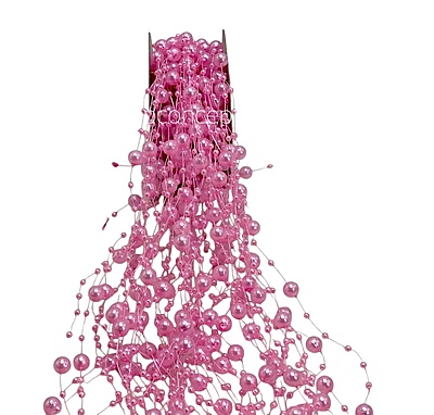 Pearl String - Rose Pink (Pack of 50)