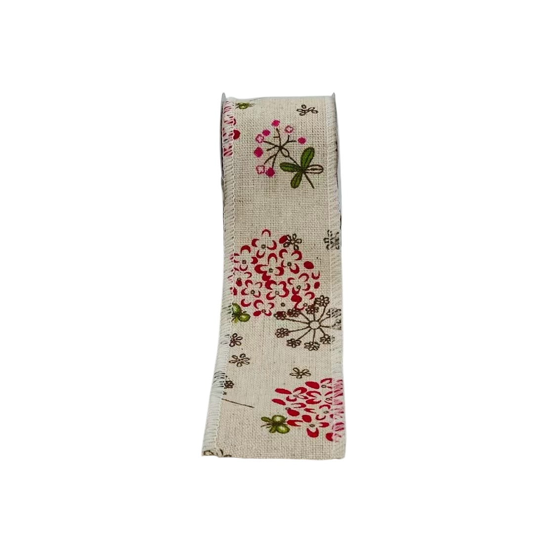 Burlap Printed Ribbon