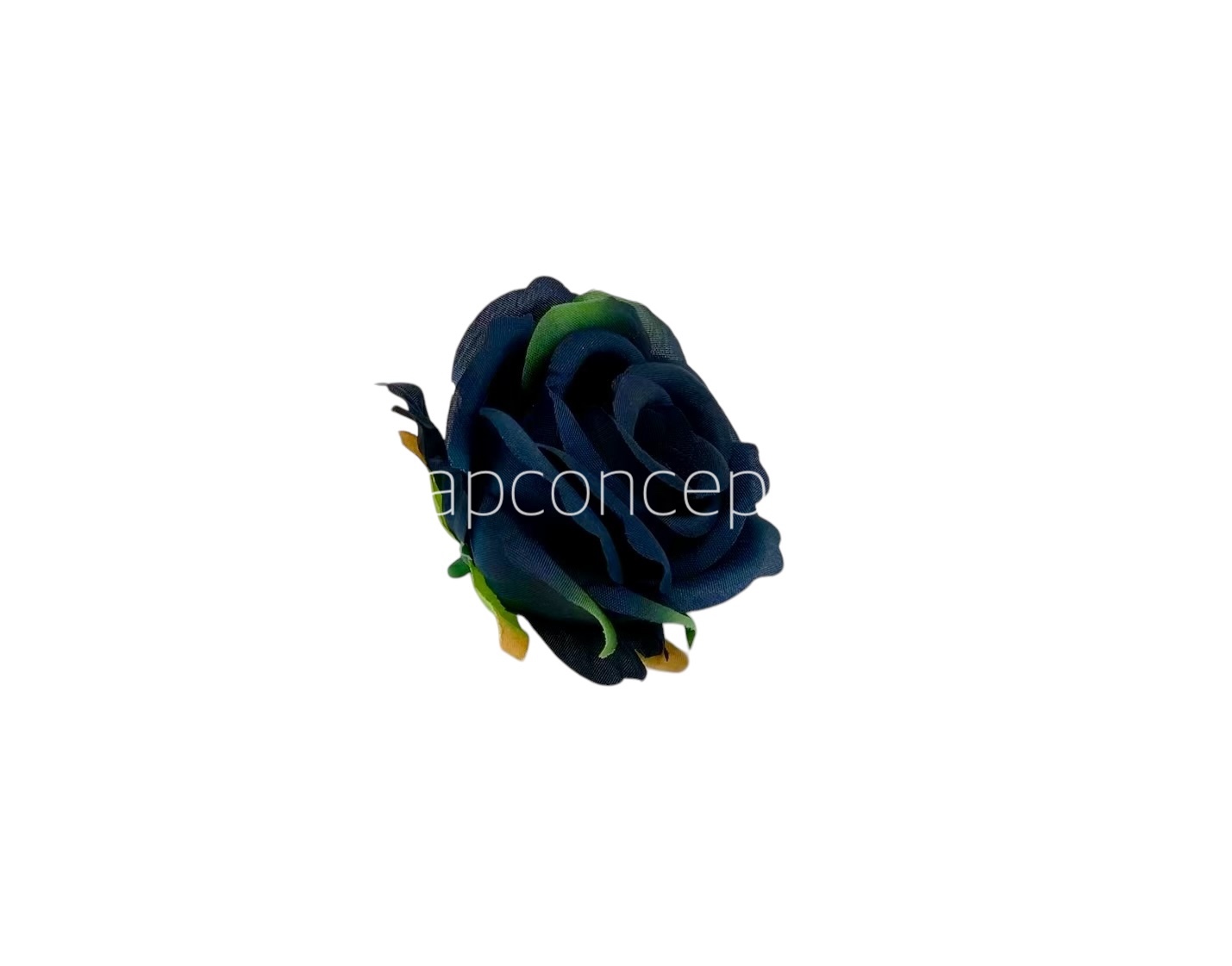 Rose Small - Navy with hints of Green Rose Small - Navy with hints of Green