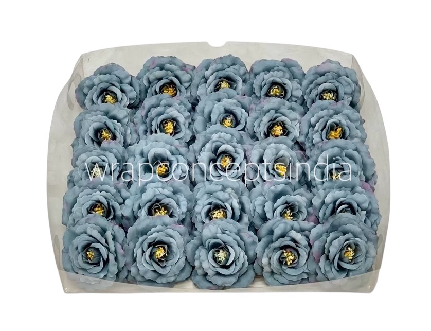 Oxford Grey Open Rose Oxford Grey Open Rose