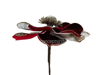 Metallic Texture & Velvet Flower Metallic Texture & Velvet Flower