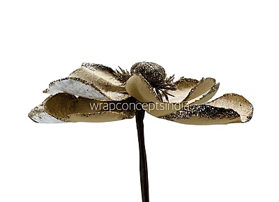 Metallic Texture & Velvet Flower Metallic Texture & Velvet Flower