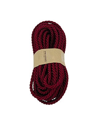 Burgundy Twisted Chord - 9MM Burgundy Twisted Chord - 9MM