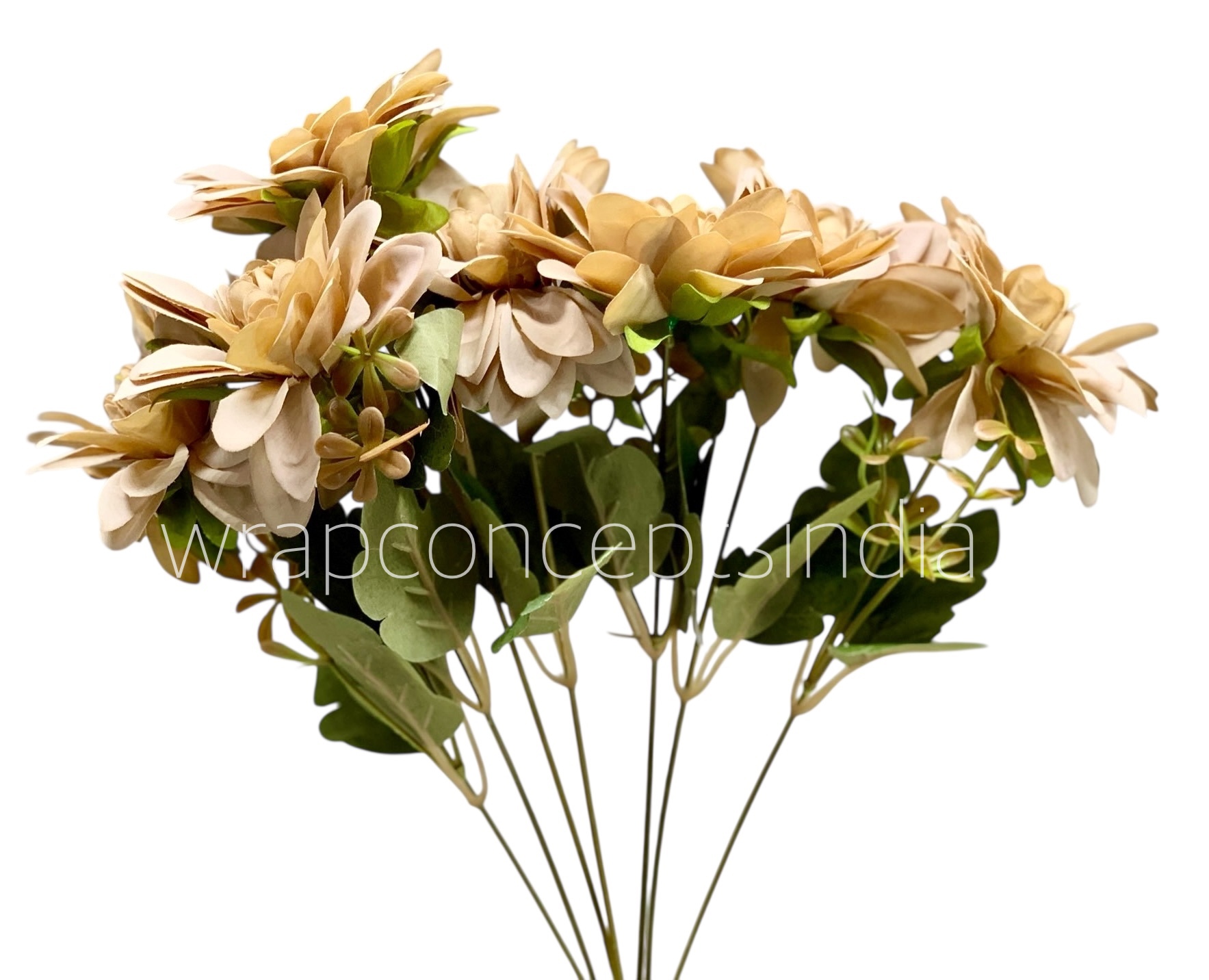 Dahlia Bunch with Leaves