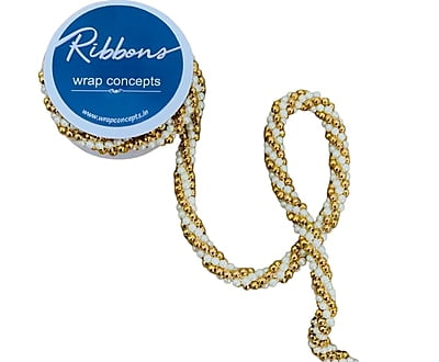 Ivory & Gold Pearl Rope Ivory & Gold Pearl Rope