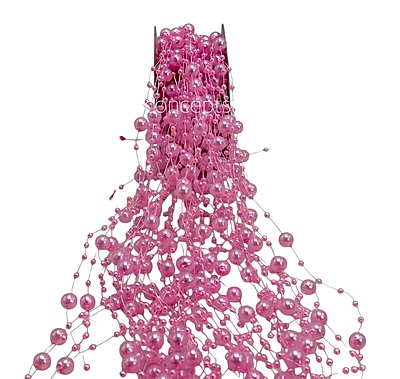 Pearl String - Rose Pink (Pack of 50)