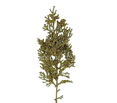 Glitter Frosted Fern Stick