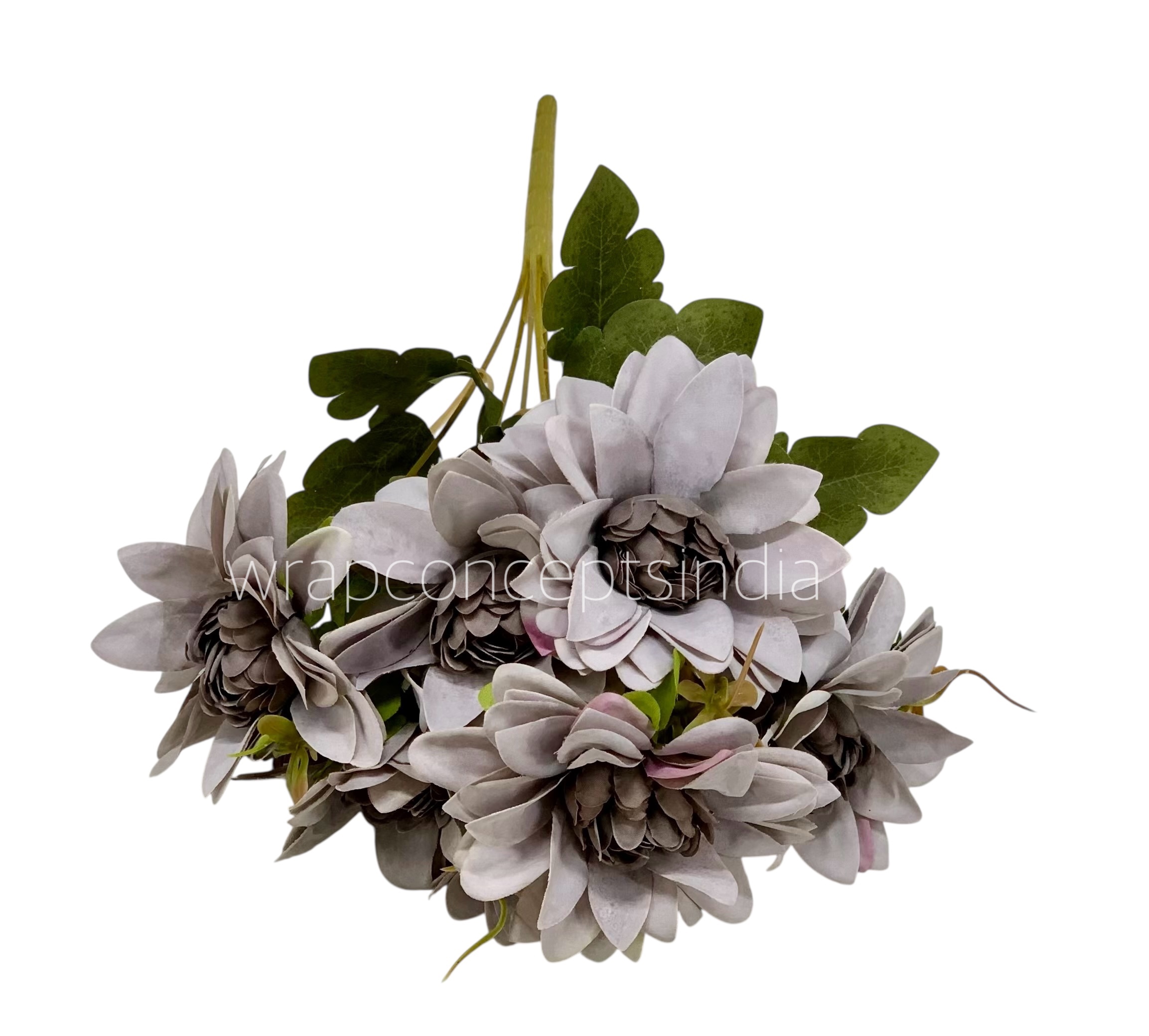 Dahlia Bunch with Leaves