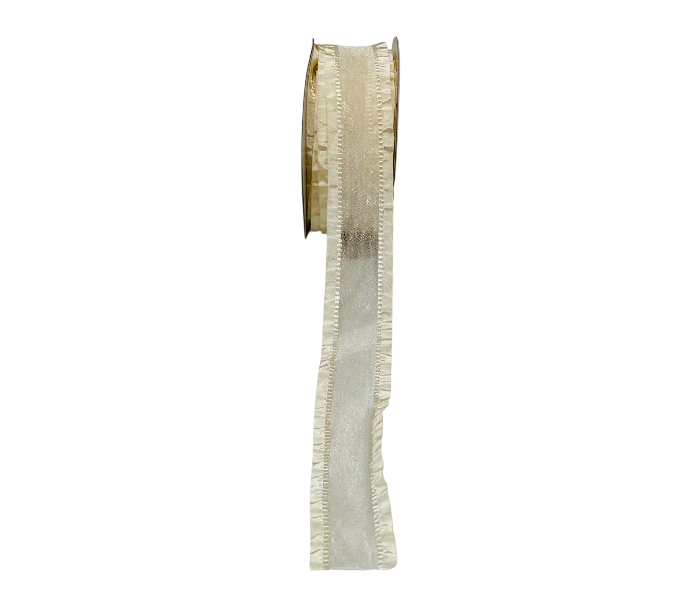 Sheer Ribbon With Frill Edges