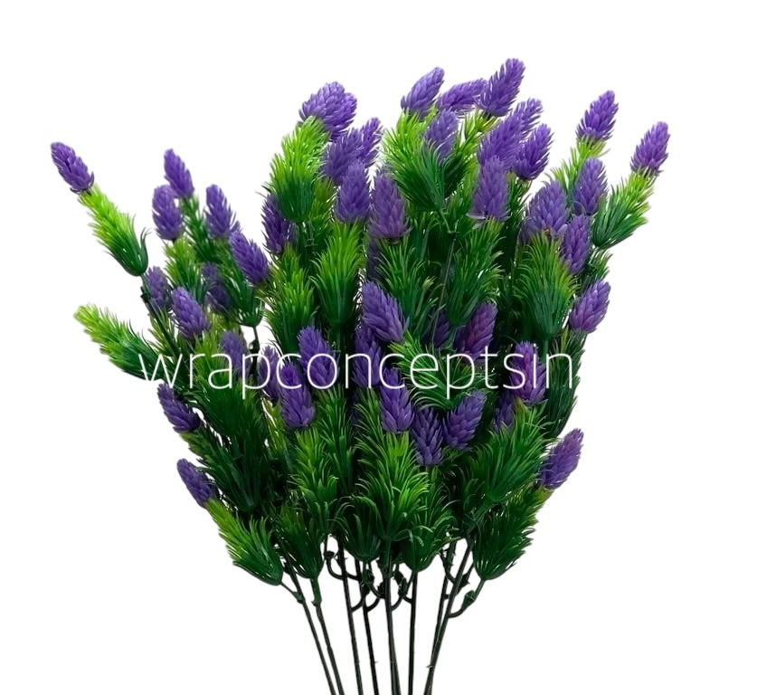 Leaves Bunch with Purple Conifers Leaves Bunch with Purple Conifers