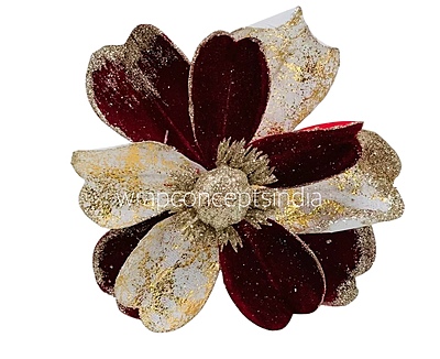 Metallic Texture & Velvet Flower Metallic Texture & Velvet Flower