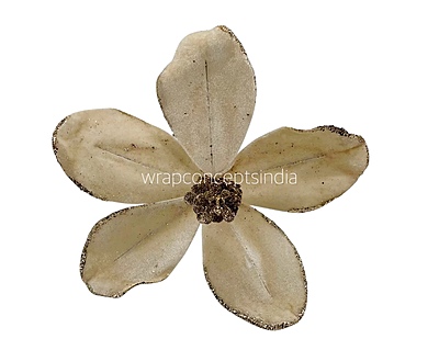 Velvet Flower with Gitter Pine Center Velvet Flower with Gitter Pine Center