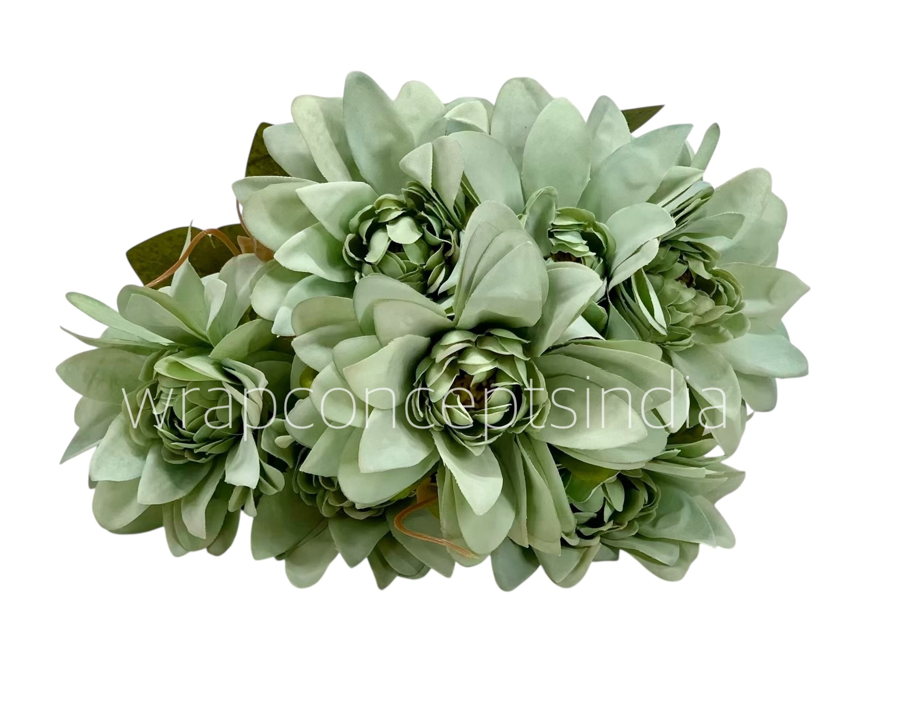 Dahlia Bunch with Leaves