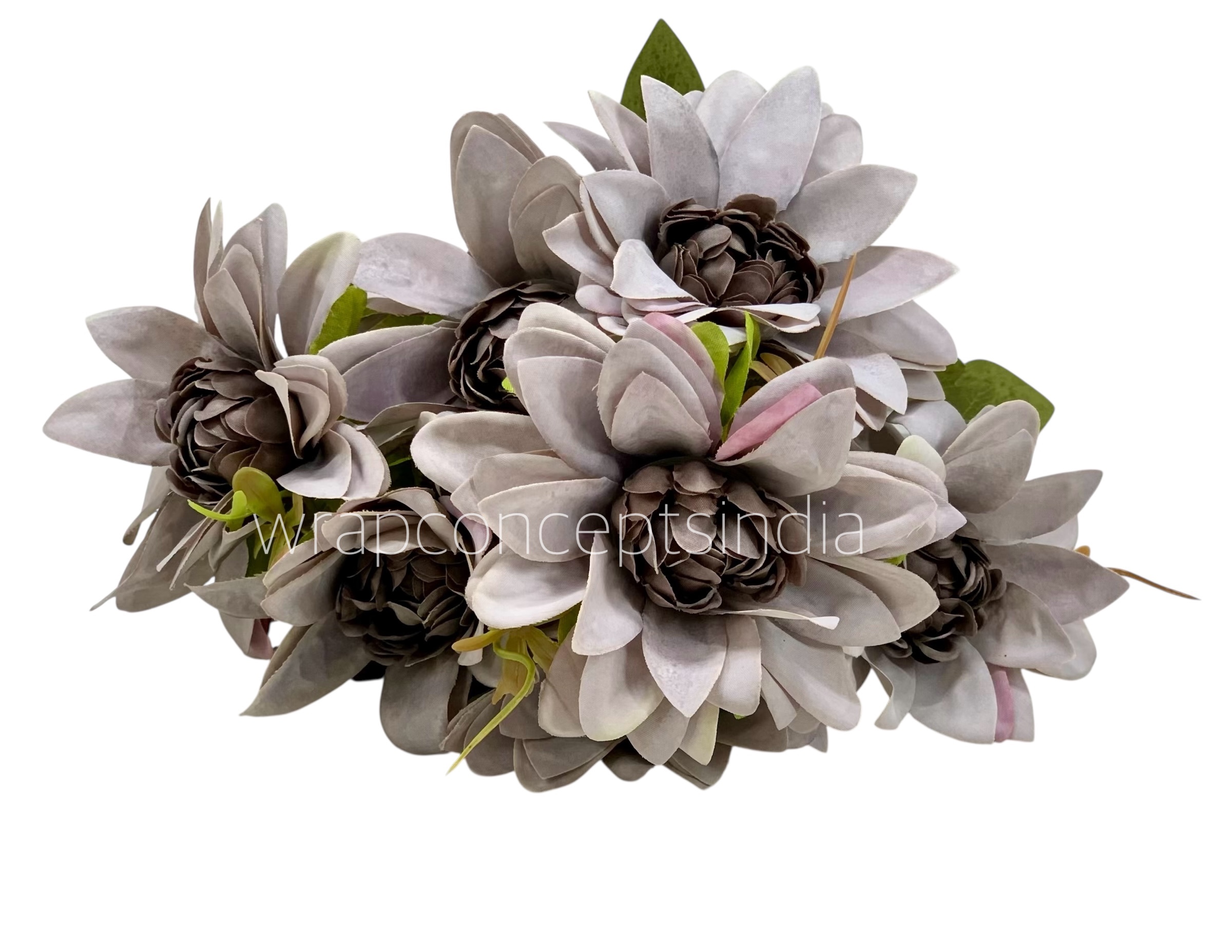 Dahlia Bunch with Leaves