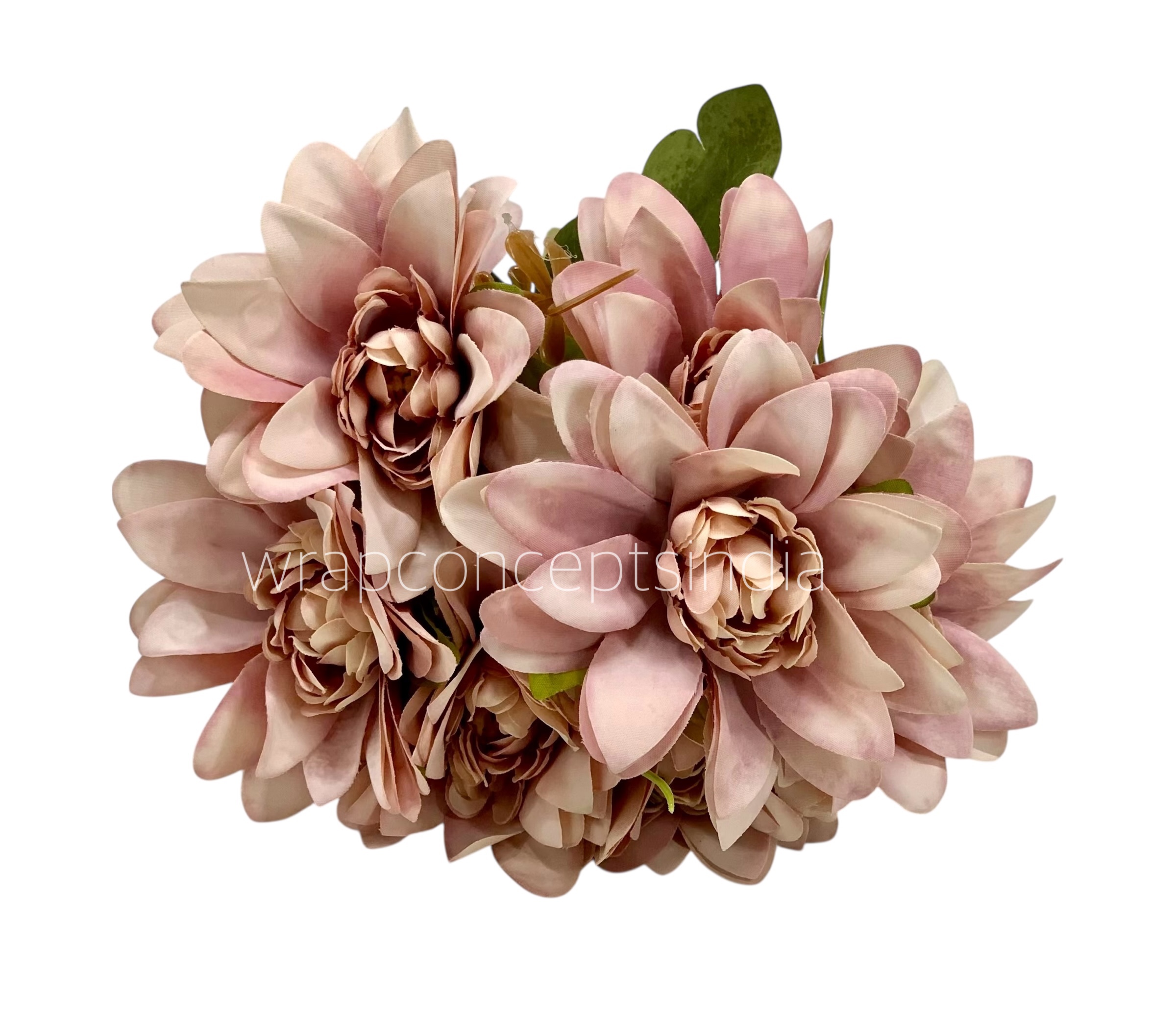 Dahlia Bunch with Leaves