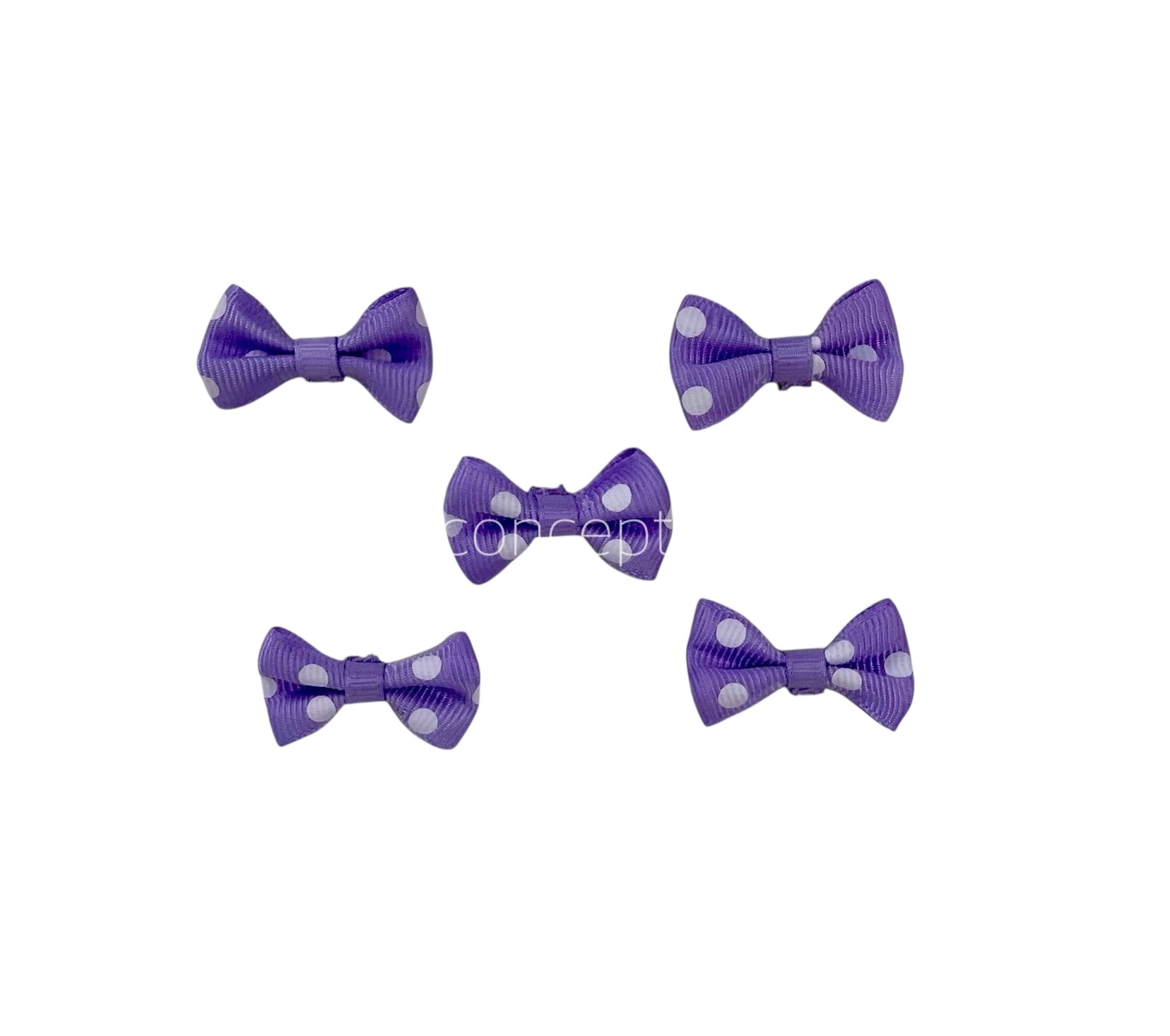 Mauve Polka Dot Bows Mauve Polka Dot Bows