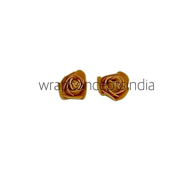 Small Foam Roses with Net - Multicolour