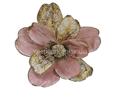 Metallic Texture & Velvet Flower Metallic Texture & Velvet Flower
