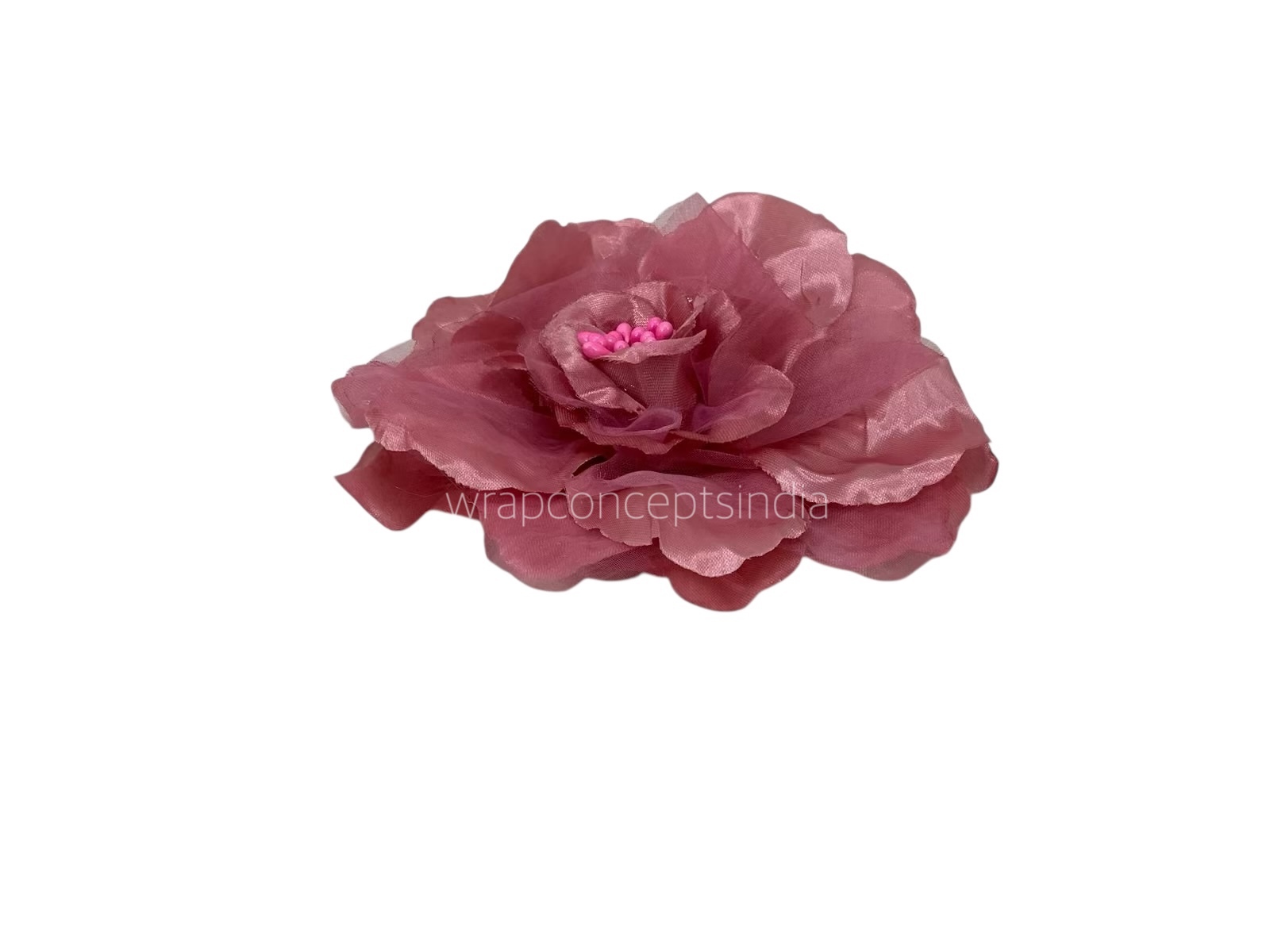 Rouge Rose With Organza Petals Rouge Rose With Organza Petals