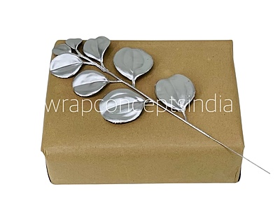 Gold/Silver Rubber Leaves Stick