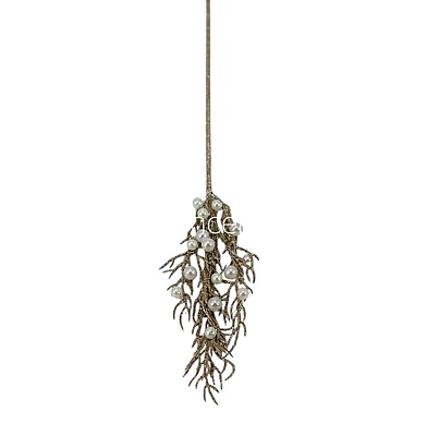 Long Coral Reef Sticks with Pearls