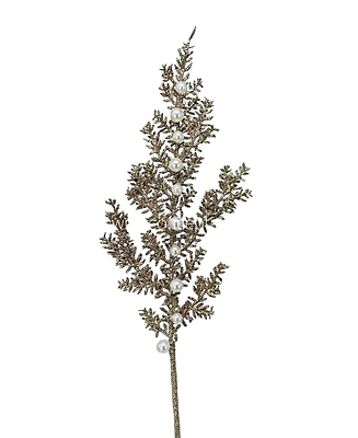 Christmas Tree Fern Sticks with Pearls Christmas Tree Fern Sticks with Pearls