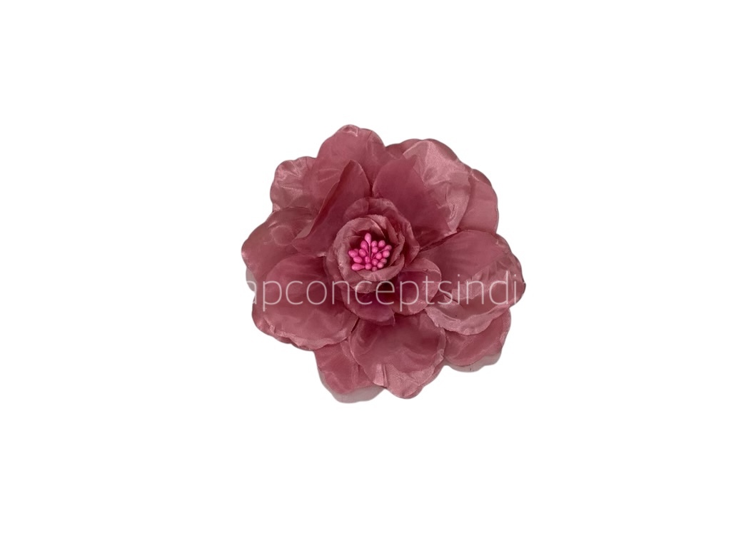 Rouge Rose With Organza Petals Rouge Rose With Organza Petals