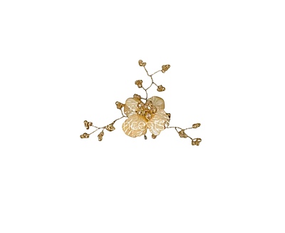 Acrylic Flowers with Pearl Add-ons- Multicolor Acrylic Flowers with Pearl Add-ons- Multicolor