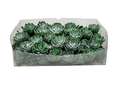 Faux Succulent - Dark Green Faux Succulent - Dark Green