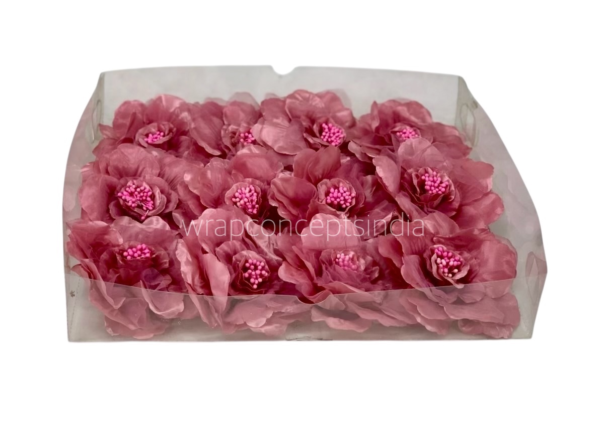Rouge Rose With Organza Petals Rouge Rose With Organza Petals