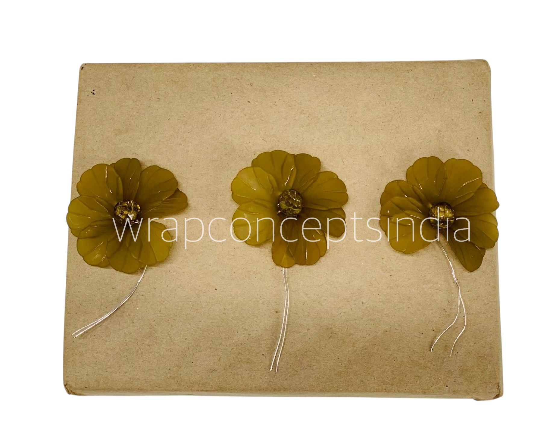 Acrylic Flowers with Stone Acrylic Flowers with Stone