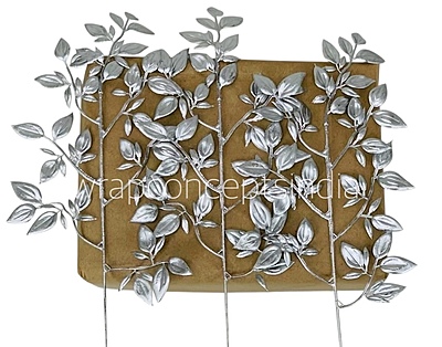 Silver Leaves on Stick Silver Leaves on Stick