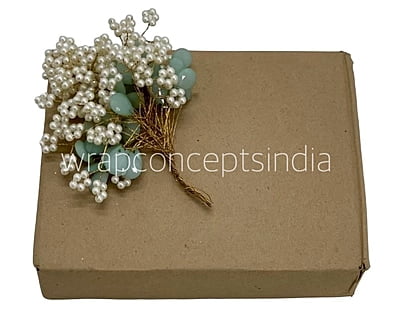 Soft Green Pearl Flower Add-on Stick Soft Green Pearl Flower Add-on Stick