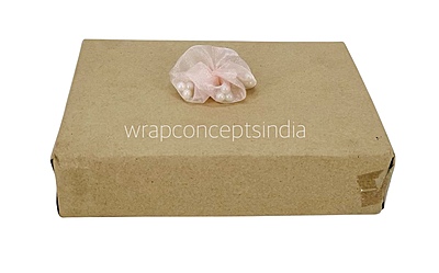 Champagne Organza Flowers with Pearls Champagne Organza Flowers with Pearls
