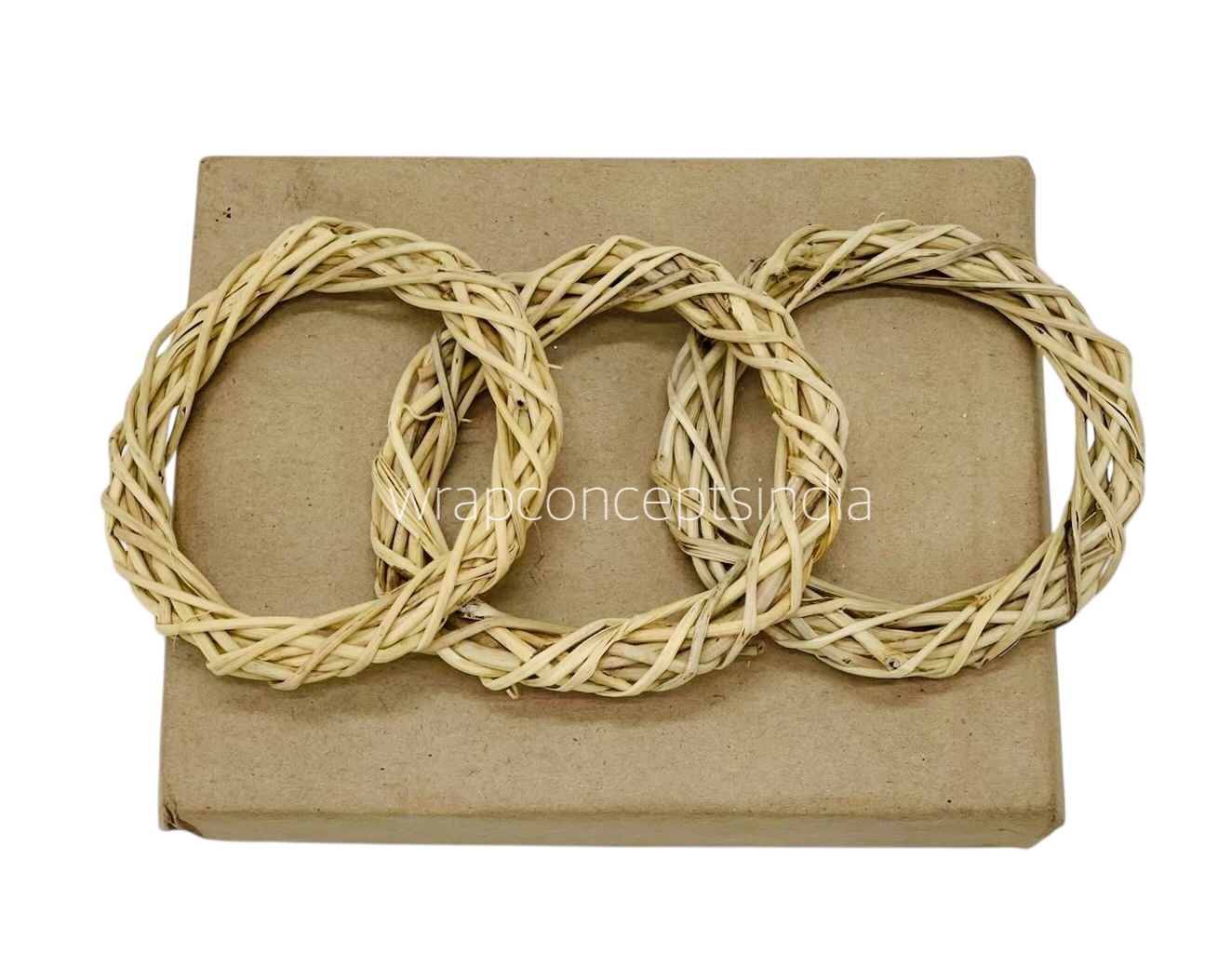 5"/13 cms Natural Color Wooden Wreath Ring 5"/13 cms Natural Color Wooden Wreath Ring