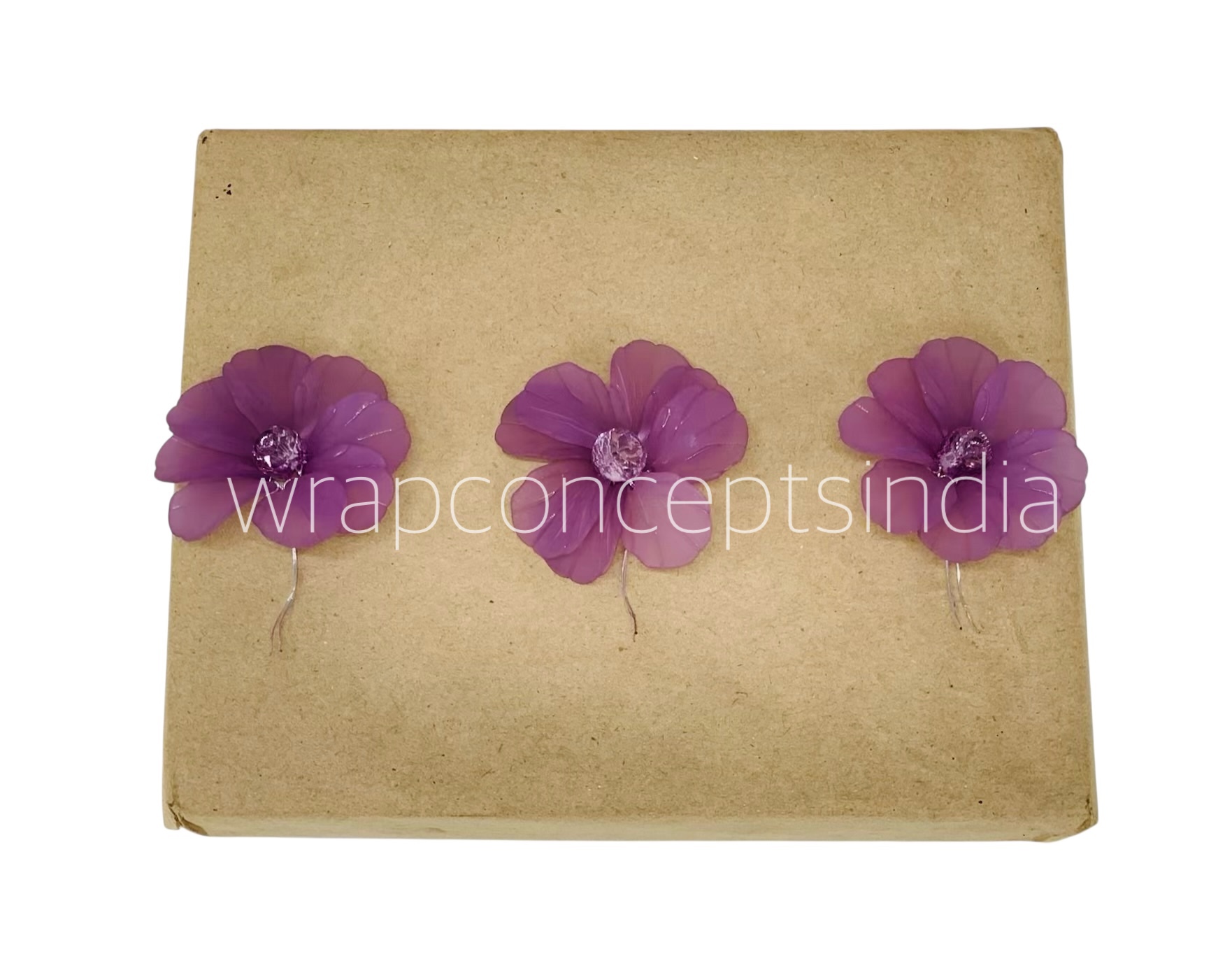 Acrylic Flowers with Stone Acrylic Flowers with Stone