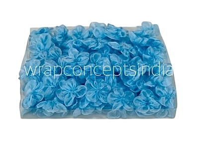 Sky Organza Flowers Sky Organza Flowers