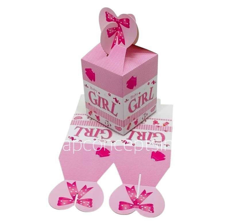 Boy/Girl Foldable Paper Gift Box Boy/Girl Foldable Paper Gift Box