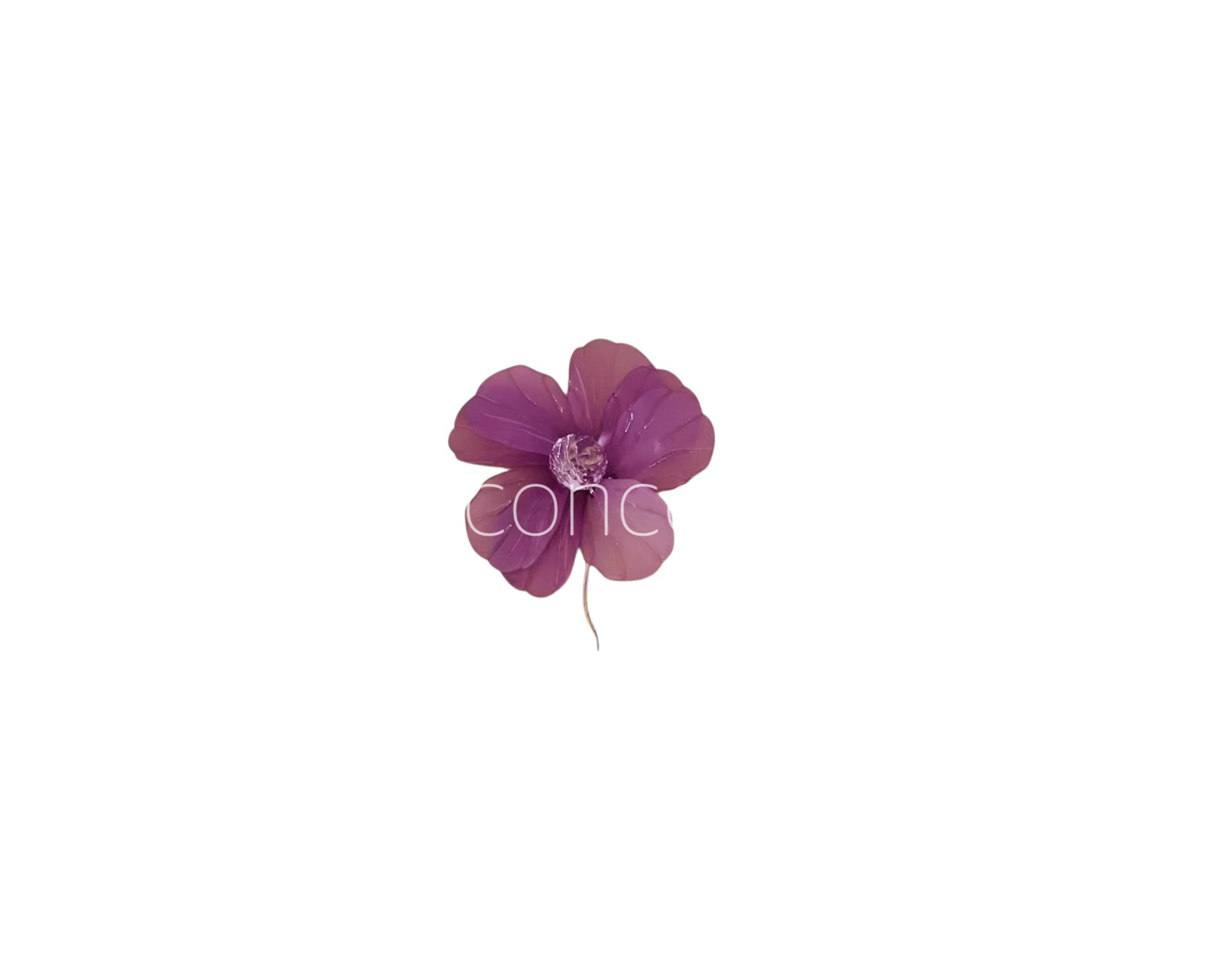 Acrylic Flowers with Stone Acrylic Flowers with Stone