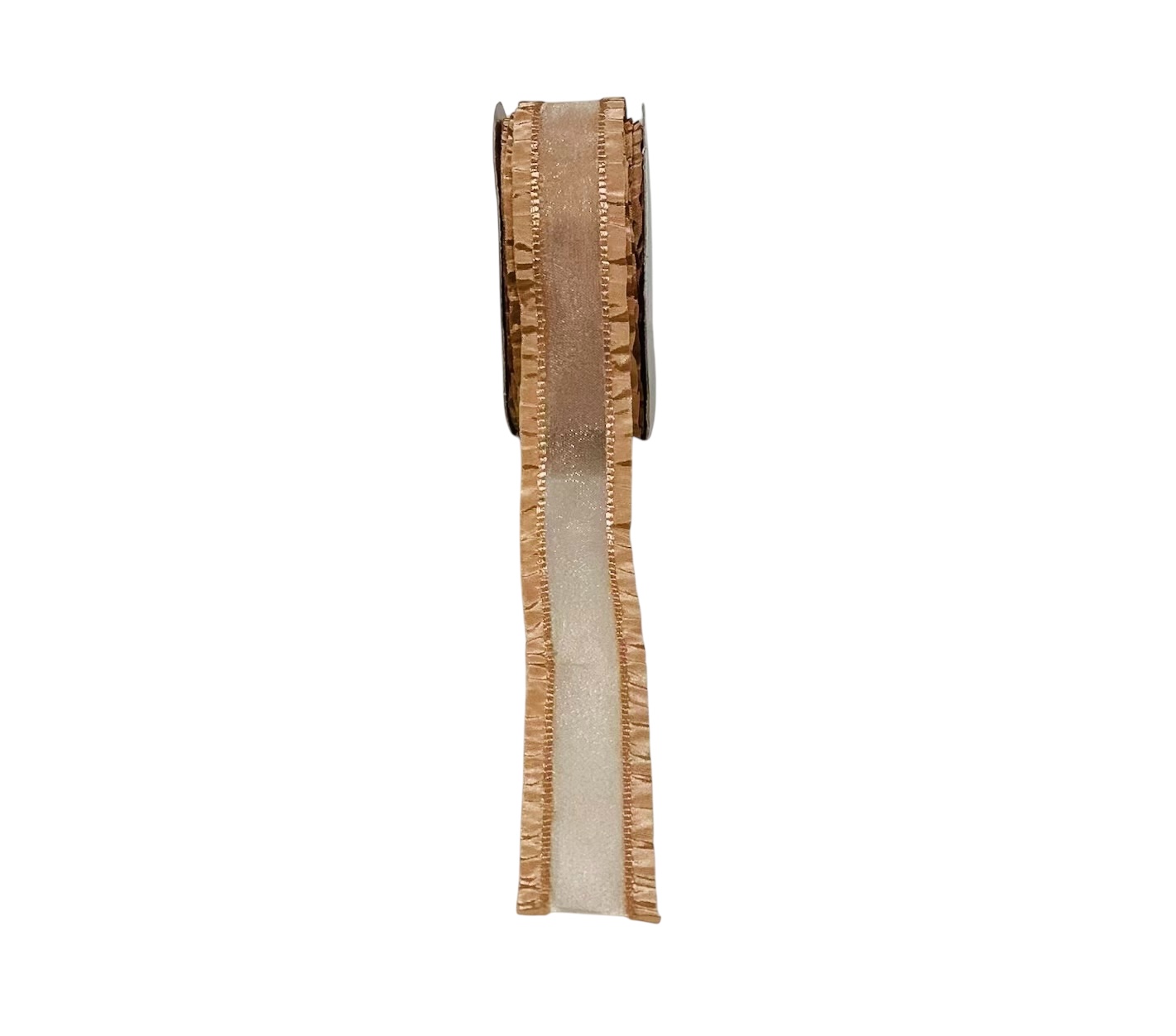 Sheer Ribbon With Frill Edges