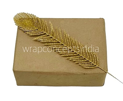 Gold Glitter Leaf on stick New 6 Gold Glitter Leaf on stick New 6