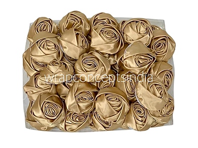 Gold Satin Roses Gold Satin Roses