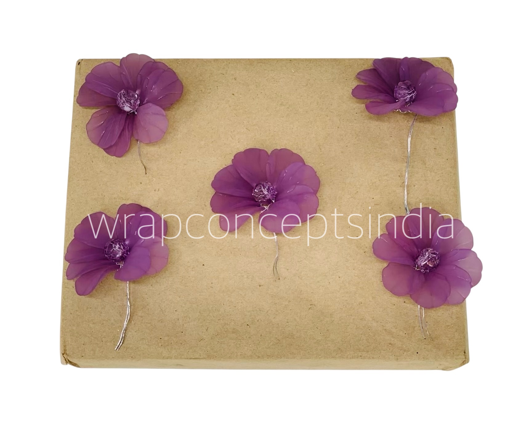 Acrylic Flowers with Stone Acrylic Flowers with Stone