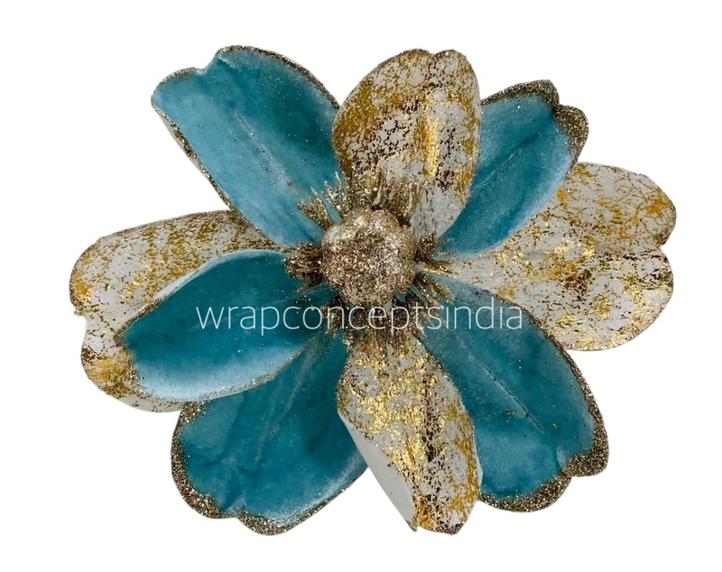 Metallic Texture & Velvet Flower Metallic Texture & Velvet Flower
