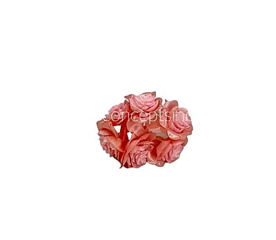 Glitter Flower - Peach